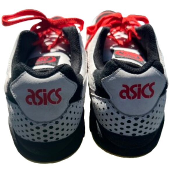 Asics Gel-Diablo Red Black and White Size 11 Good Condition and used - Picture 2 of 4